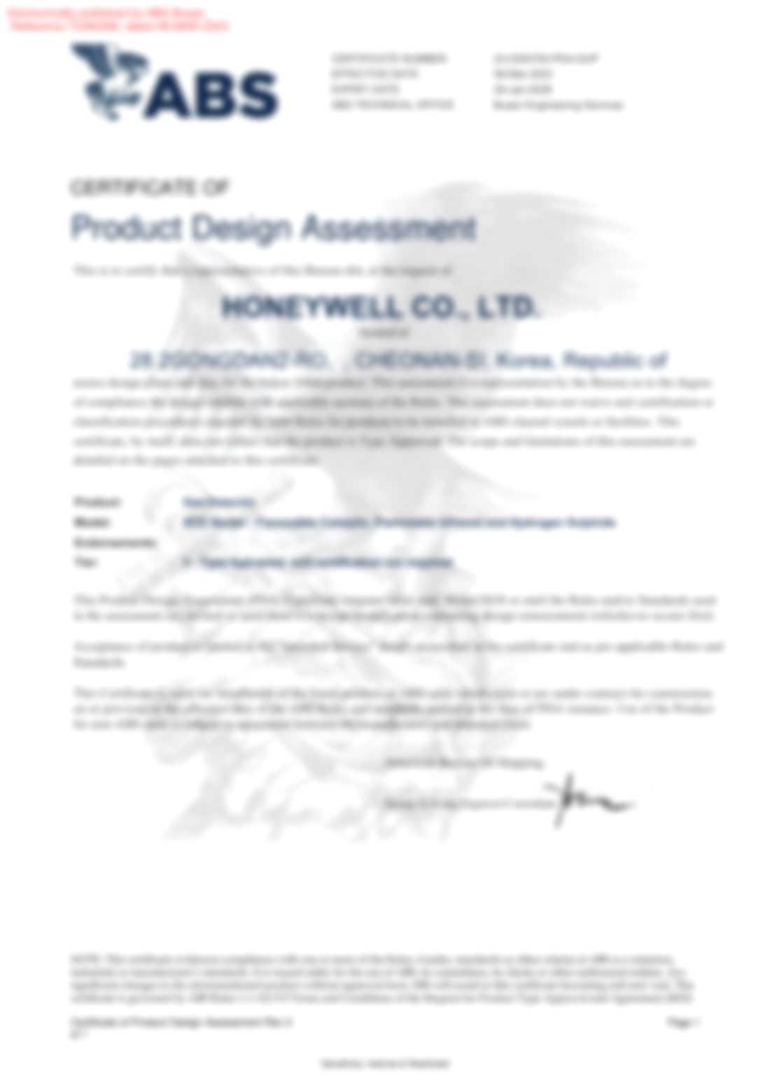 ABS Product Design Assessment