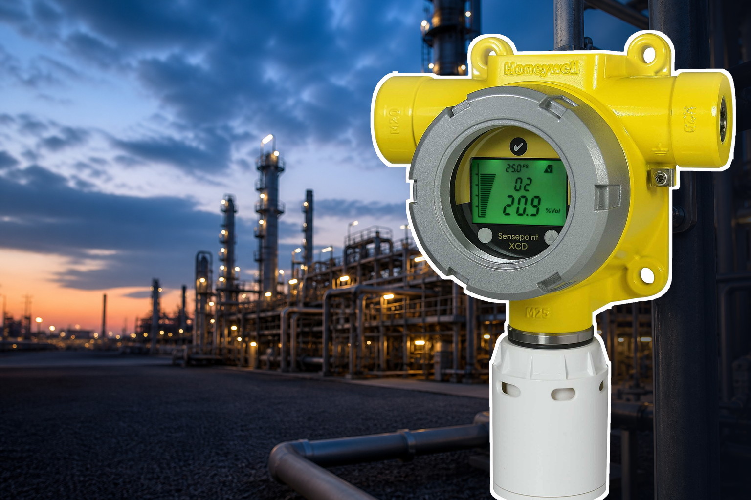 Honeywell Sensepoint XCD fixed gas detector