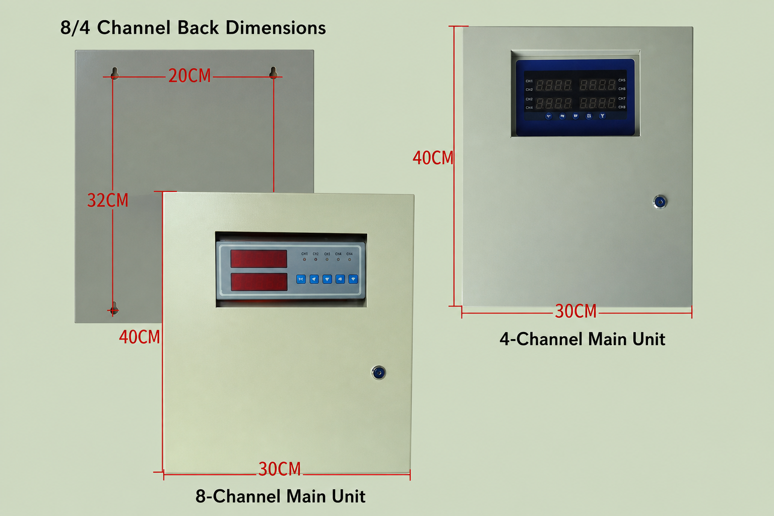 HT type alarm control host