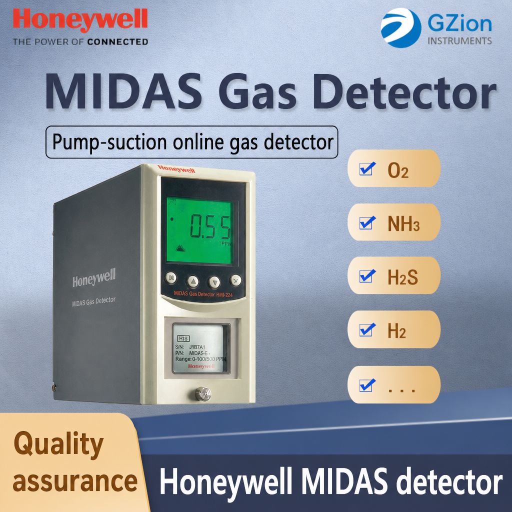 Midas gas detector
