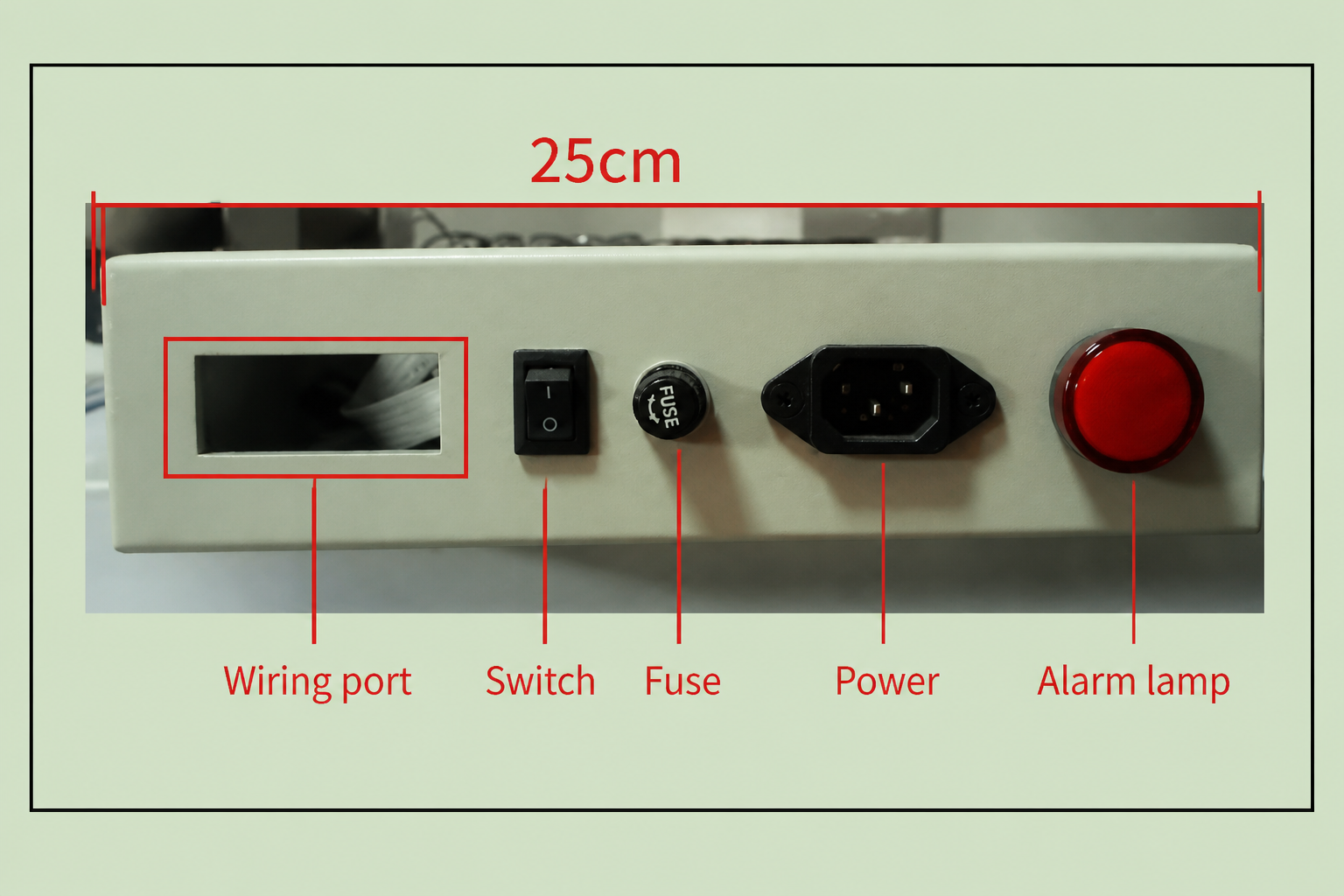 HT type alarm control host